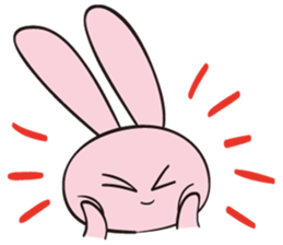 Moon Bunny sticker #11519306