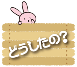 Moon Bunny sticker #11519315