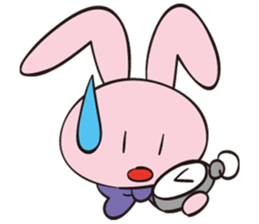 Moon Bunny sticker #11519322