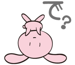 Moon Bunny sticker #11519326