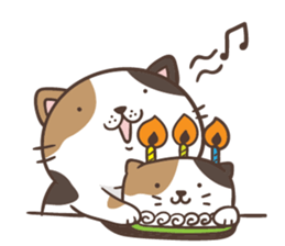 Cats are all around sticker #11519530