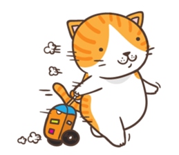 Cats are all around sticker #11519535