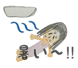 sticker written in colored pencil2 sticker #11519777