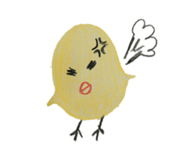 sticker written in colored pencil2 sticker #11519788