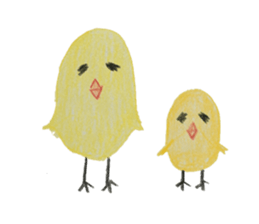 sticker written in colored pencil2 sticker #11519789