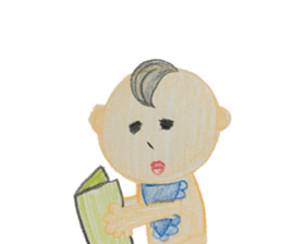 sticker written in colored pencil2 sticker #11519810