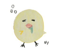 sticker written in colored pencil2 sticker #11519815