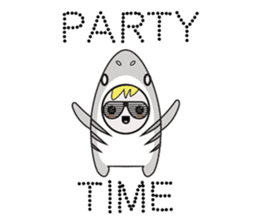 Fin the Shark Boy sticker #11520007