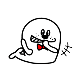 Go earless seals it disgusting sticker #11520259