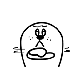 Go earless seals it disgusting sticker #11520269