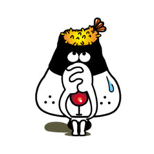 Onigiri-yan of Rice ball 1 sticker #11520524