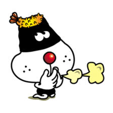 Onigiri-yan of Rice ball 1 sticker #11520527