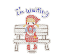 Stitch Girl sticker #11520784