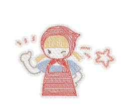 Stitch Girl sticker #11520790