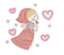 Stitch Girl sticker #11520794