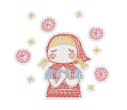 Stitch Girl sticker #11520799