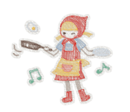 Stitch Girl sticker #11520810