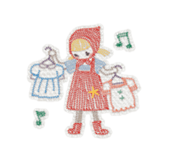 Stitch Girl sticker #11520811