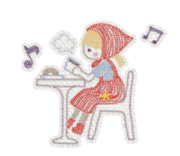 Stitch Girl sticker #11520813