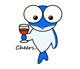 Bong The Cool Shark sticker #11520929