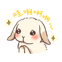 Long Furry Bunny and Short Furry Bunny