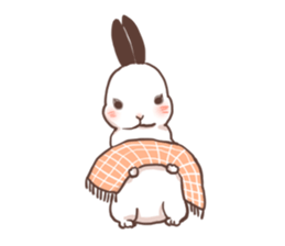 Long Furry Bunny and Short Furry Bunny sticker #11521032