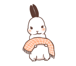 Long Furry Bunny and Short Furry Bunny sticker #11521032