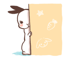 Long Furry Bunny and Short Furry Bunny sticker #11521033