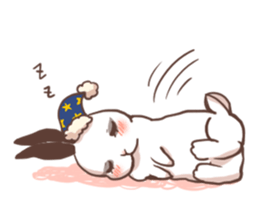 Long Furry Bunny and Short Furry Bunny sticker #11521036