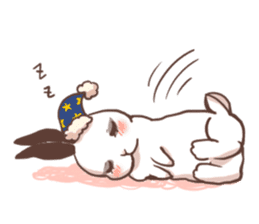 Long Furry Bunny and Short Furry Bunny sticker #11521036