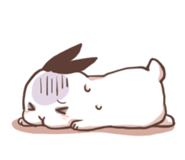 Long Furry Bunny and Short Furry Bunny sticker #11521038