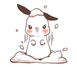 Long Furry Bunny and Short Furry Bunny sticker #11521043