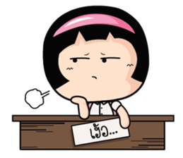 Aromi adorable little girl 2. sticker #11521113