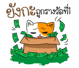 Playful cat. sticker #11521260