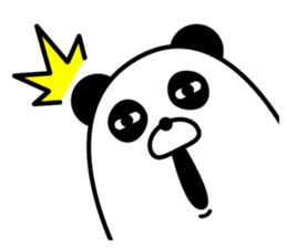 Maybe surreal panda sticker #11521564
