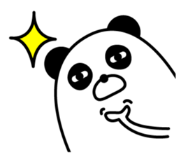 Maybe surreal panda sticker #11521565