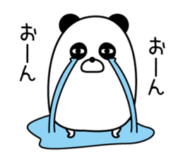 Maybe surreal panda sticker #11521567