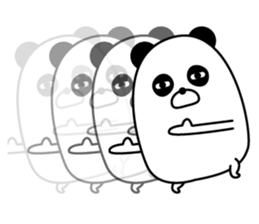 Maybe surreal panda sticker #11521572