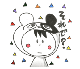 hair hair animals sticker #11521698