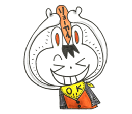 hair hair animals sticker #11521699