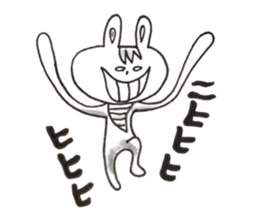 hair hair animals sticker #11521709