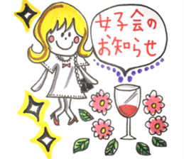 hair hair animals sticker #11521715