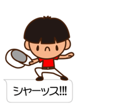 Let's play baseball & softball sticker #11521767