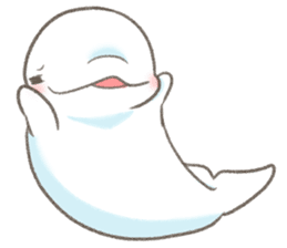 Shiro-tan: the Mild Beluga 2 sticker #11522296