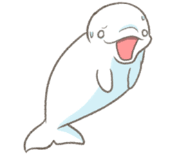 Shiro-tan: the Mild Beluga 2 sticker #11522298