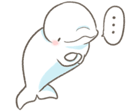 Shiro-tan: the Mild Beluga 2 sticker #11522302