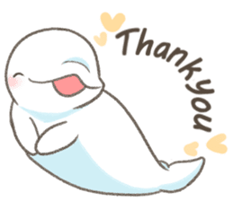 Shiro-tan: the Mild Beluga 2 sticker #11522303