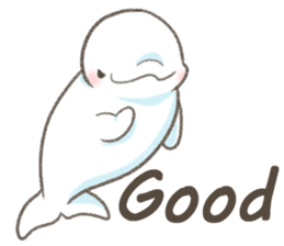 Shiro-tan: the Mild Beluga 2 sticker #11522306