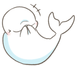 Shiro-tan: the Mild Beluga 2 sticker #11522307