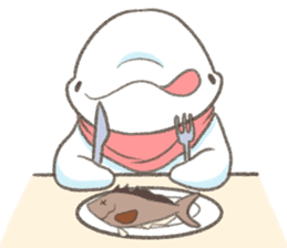 Shiro-tan: the Mild Beluga 2 sticker #11522309